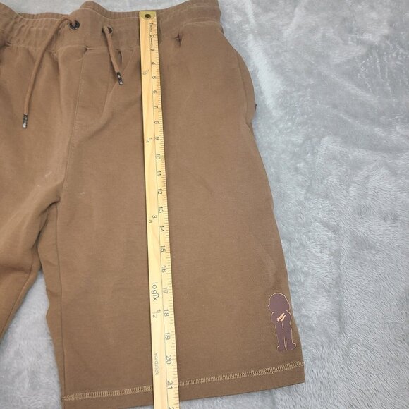 Lil Woo by Al Wissman Brown Shorts with Brown Logo Size Large - Picture 8 of 9